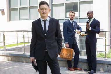 Çok etnik iş takım portresi 