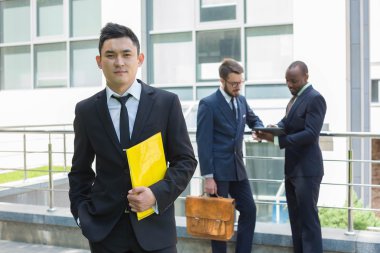 Çok etnik iş takım portresi 