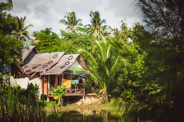 Tropical beach house in Thailand — Stock Photo, Image