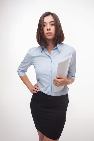 Imagen de una hermosa mujer de negocios — Foto de Stock