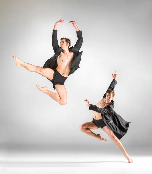 A colagem de jovens bailarino moderno atraente — Fotografia de Stock