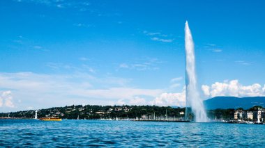 Jet d'Eau Cenevre, İsviçre'nin simgesel yapı