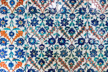 Döşeme deseni Topkapı Palace, Istanbul, Türkiye