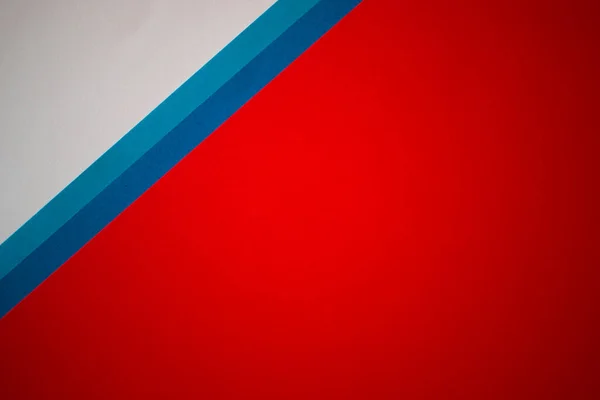 Геометричний Червоний Синьо Білий Фон Шпалери — стокове фото