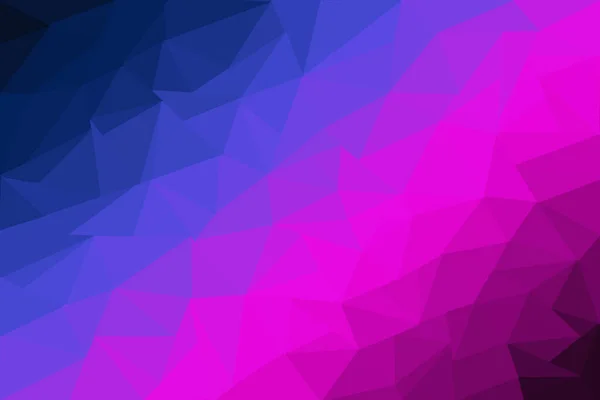 Neon Blue Neon Pink Polygon Geometric Background — Stock Photo, Image