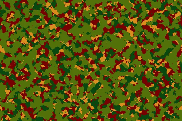 Patrón Militar Camuflaje Verde Beige Rojo — Foto de Stock