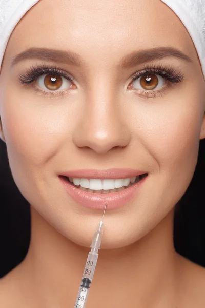 Anti aging cilt bakımı enjeksiyonlari — Stok fotoğraf