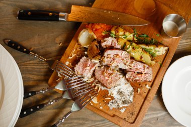 Et yemek doğal görünümü