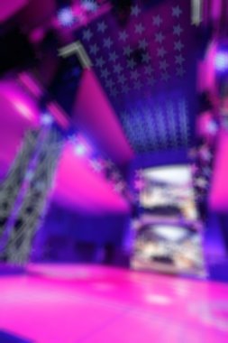 Bokeh arka plan rengi disko