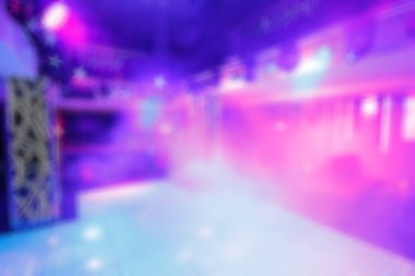 Bokeh arka plan rengi disko