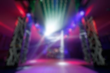 Bokeh arka plan rengi disko