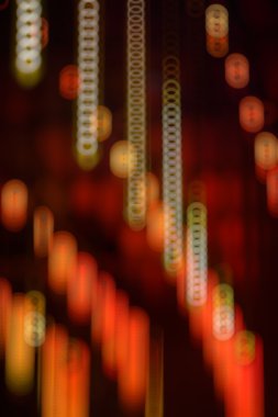 Bokeh arka plan rengi disko