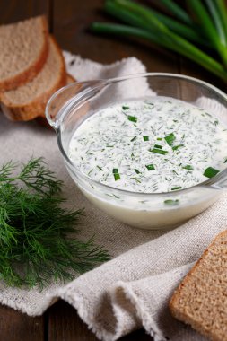 soğuk çorba, sebze, okroshka