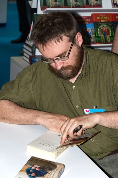 Andrzej Pilipiuk dördüncü Kitap Fuarı Varşova
