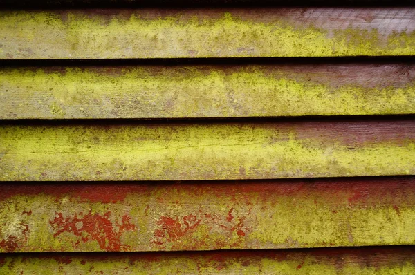 Vieux panneaux de bois rouge — Photo