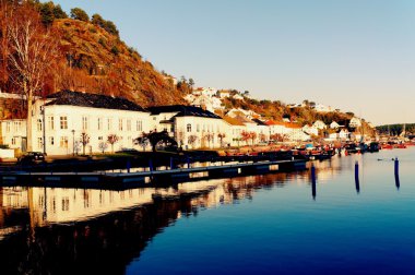Norveç eski bağlantı noktası fiyort 