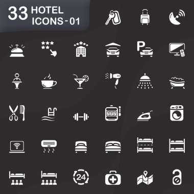 33 otel simgeler