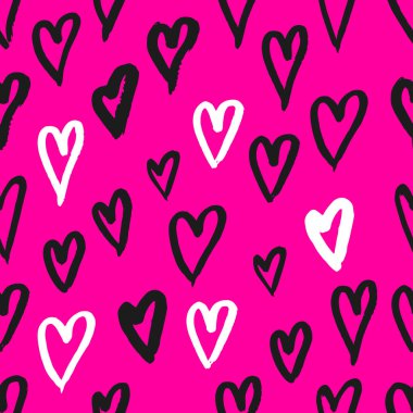 El yapımı doku. Haçlar, çirkin çizgiler, fırça darbeleri, mürekkepten yapılmış kusursuz desenler. Siyah ve beyaz İskandinav tarzı kumaş deseni