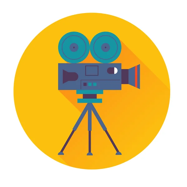 Cinema camera icon — Stock Vector