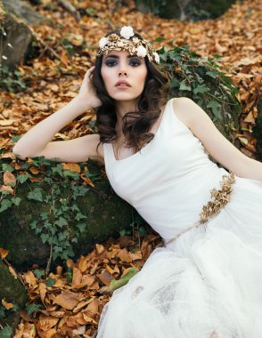 bir esmer gelin portresi 