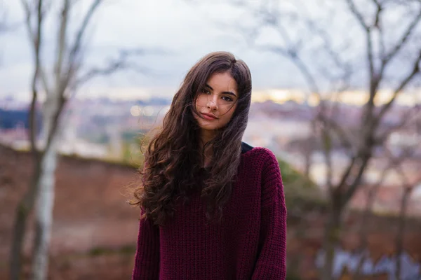 Portrait of pretty girl — Stock Photo, Image