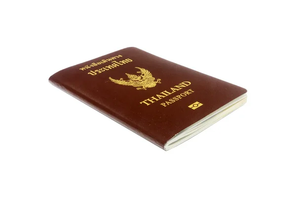 护照在白色的背景 — 图库照片