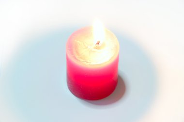 Mum ışığı gece Oda