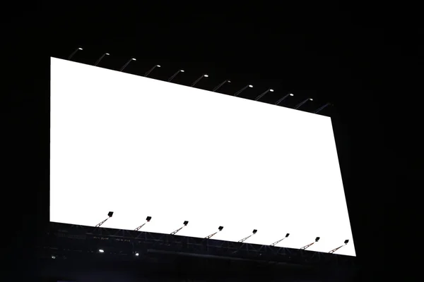 Blank billboard ready for new advertisement — Stock Photo, Image