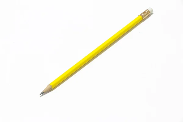 Pencil on the white background — Stock Photo, Image