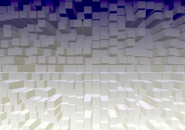 Цветной фон с трехмерной кубической текстурой — стоковое фото