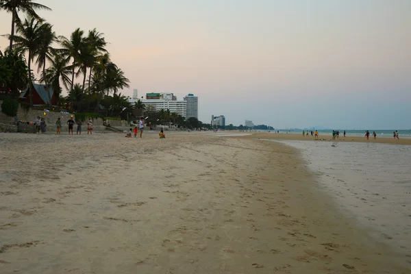 Stranden i Hua hin — Stockfoto