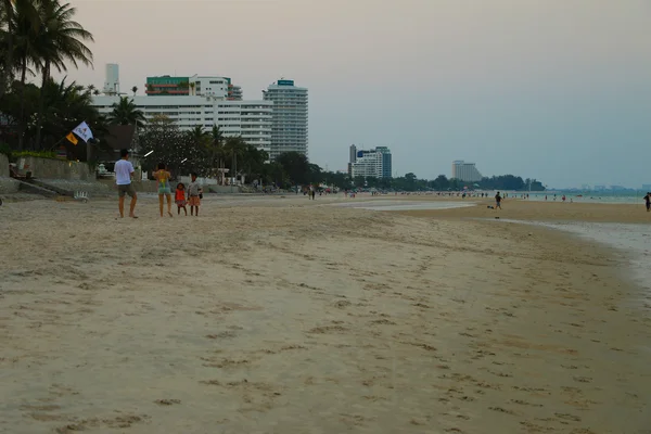 Praia de Hua Hin — Fotografia de Stock