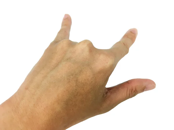 Hand (love symbol) — Stockfoto