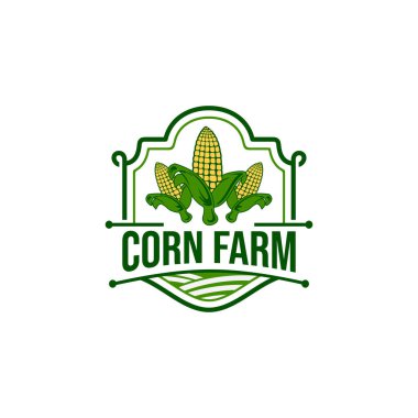 Mısır tarlası logosu fikri ilham verici.