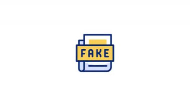 Faknews Animasyon Simgesi Profesyonel Canlandırma simgesi modern yaratıcı kullanım için tasarlandı. Markalaşma, hareket grafikleri ve dijital sunumlar için mükemmel.