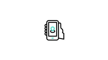 Seslendirme Animasyon Simgesi Profesyonel Canlandırma simgesi modern yaratıcı kullanım için tasarlandı. Markalaşma, hareket grafikleri ve dijital sunumlar için mükemmel.