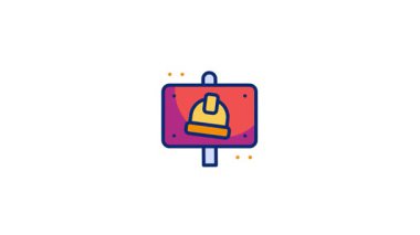 Strike Animasyon Simgesi Profesyonel Canlandırma simgesi modern yaratıcı kullanım için tasarlandı. Markalaşma, hareket grafikleri ve dijital sunumlar için mükemmel.