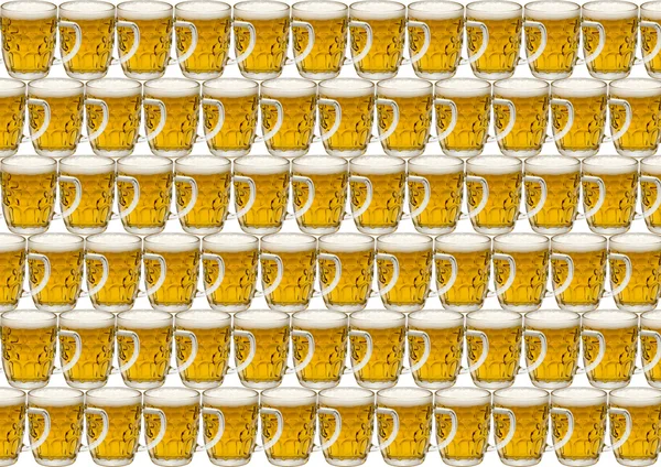 Fondo con un vaso de cerveza.Opción con un vaso . — Foto de Stock