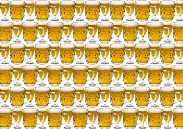 Arka plan ile bir bardak bira. Bir cam seçeneği.