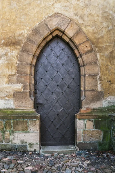 Pintu Gereja Lama — Stok Foto