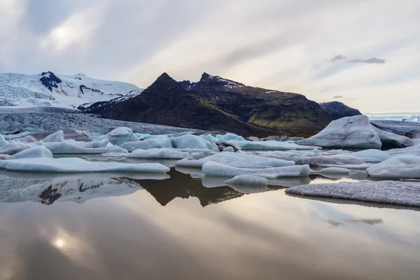 Исландский ледник — стоковое фото