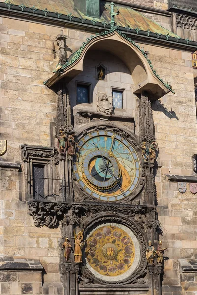 Astronomiska klockan i Prag — Stockfoto