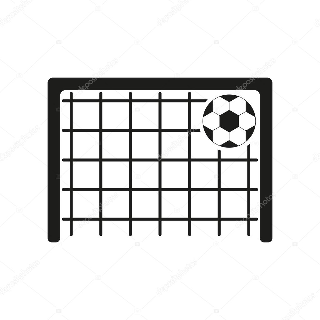 かわいい動物画像 最新のhdサッカー ゴール イラスト 無料