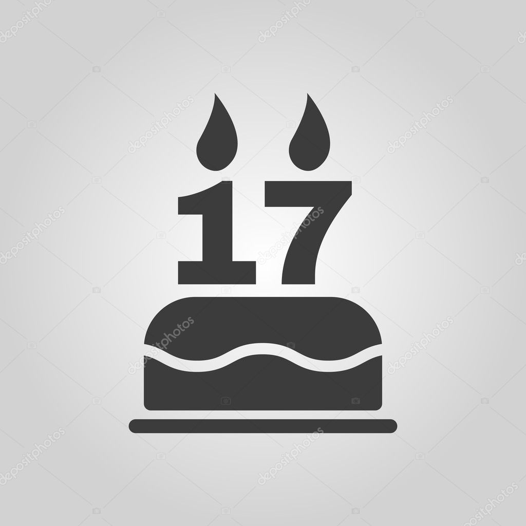 Le Gateau D Anniversaire Avec Des Bougies Sous La Forme De Numero 17 Icone Symbole D Anniversaire Plat Image Vectorielle Par Vladvm C Illustration Le Gateau D Anniversaire Avec Des Bougies Sous La Forme De Numero 17 Icone Symbole D Anniversaire Plat Image Vectorielle Par Vladvm C Illustration