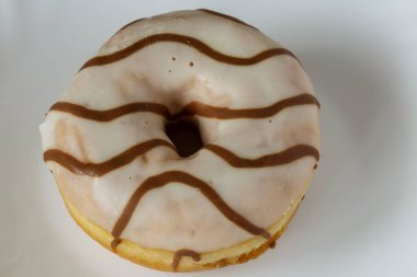 Lezzetli vanilyalı çörek..