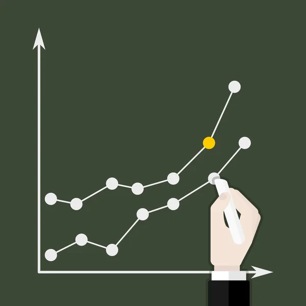 Graph — Stock Vector