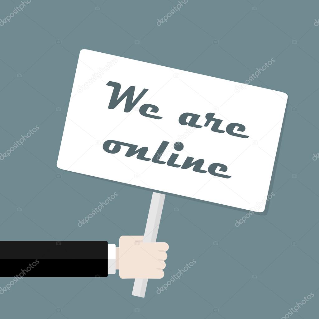 We Are Online