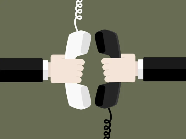 Połączenia przez telefon — Wektor stockowy