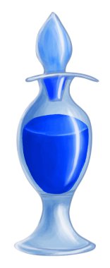 Mana iksir vektör çizim oyun set