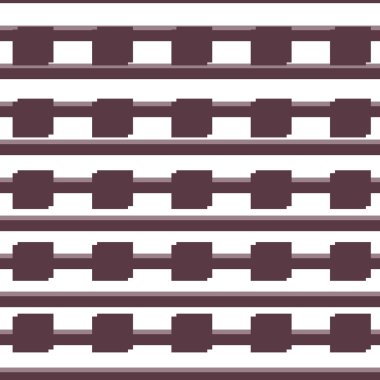 Dikişsiz desen vektör çizim kare